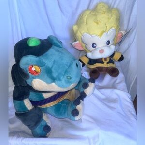 LEAGUE OF LEGENDS RANEKTON & HEIMERDINGER RIOT GAMES PLUSH TOYS